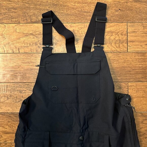 Volcom Women's Creston 3D Stretch Bib Overall Snow Pants - Picture 4 of 9